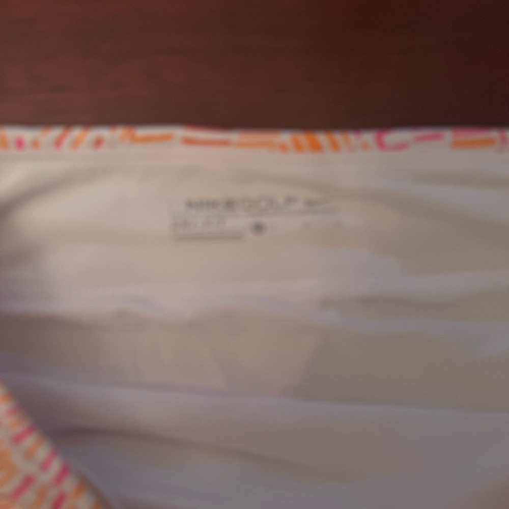Nike Women's Mini Skirt in Pink and Orange - Picture 5 of 5